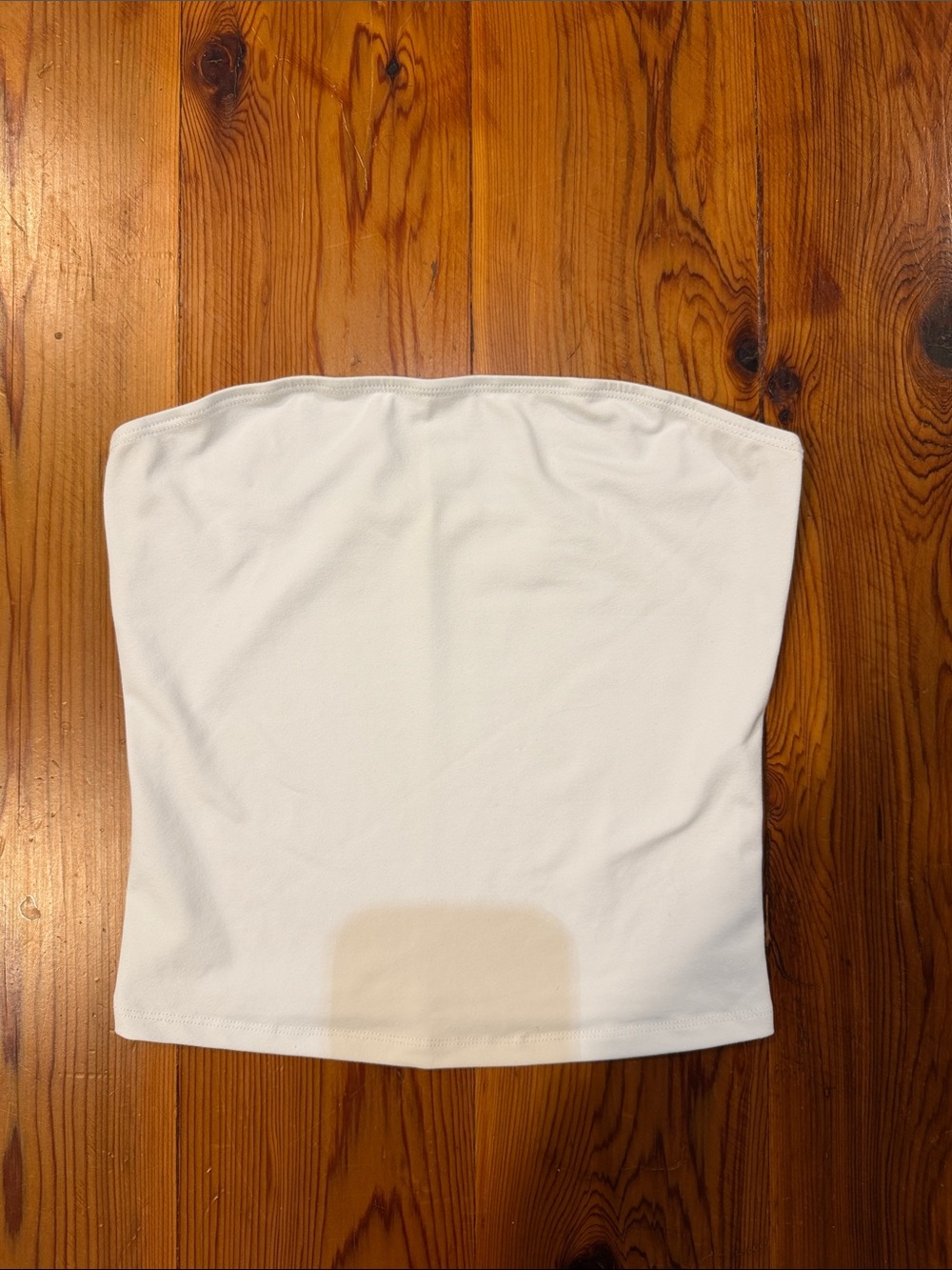 White Strapless Tube Top - Women